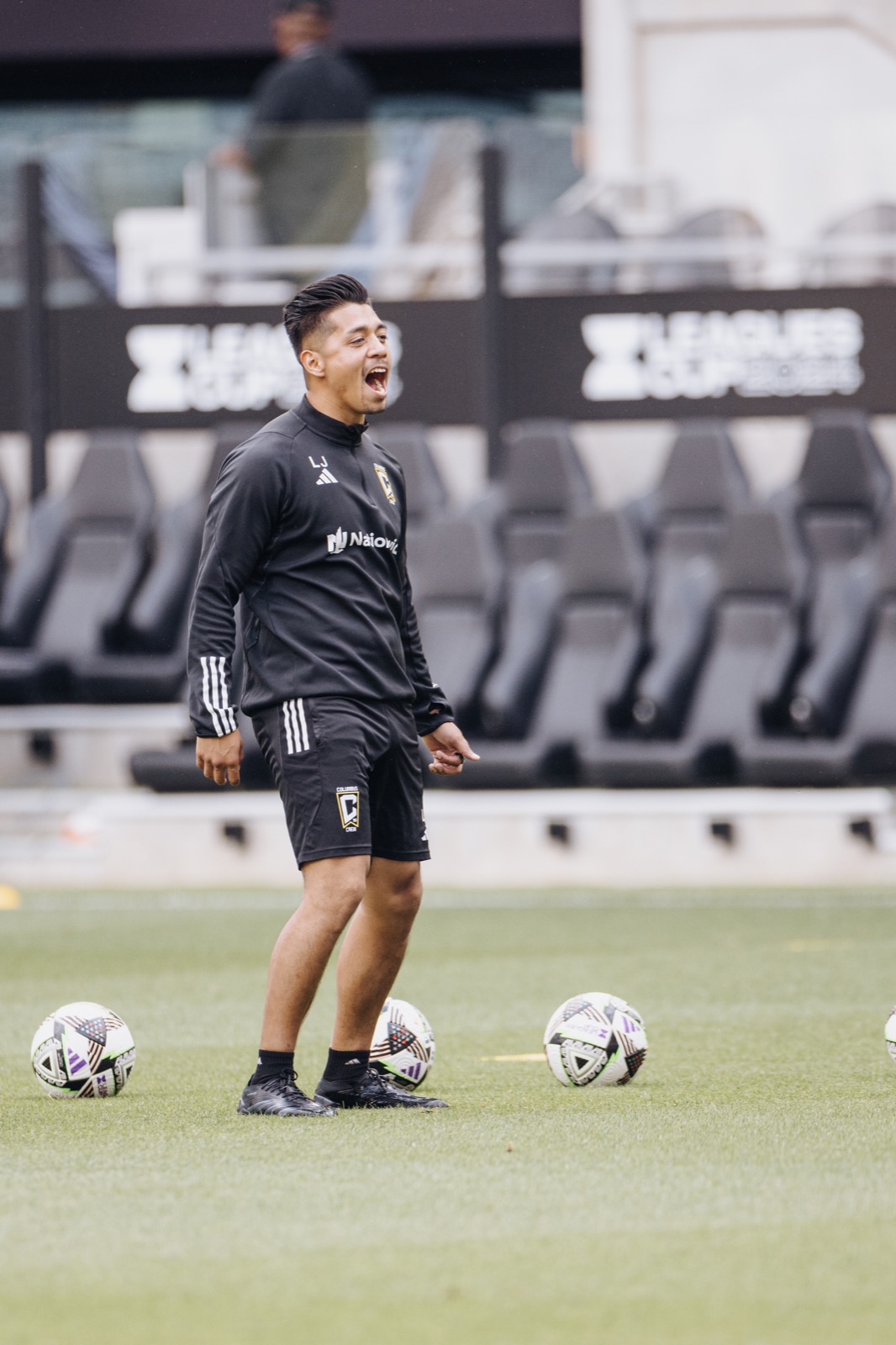 Coaching on the pitch